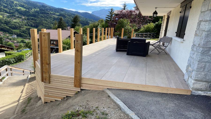 diaporama Niwaki terrasse gres ceram