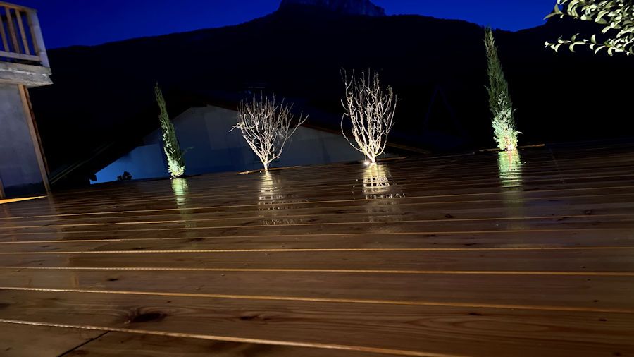 diaporama Niwaki clairage lumiere balme